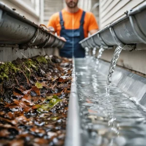 Maintaining gutter system