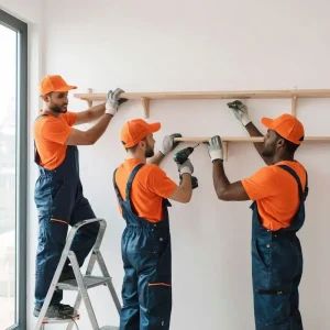Installing wall shelves