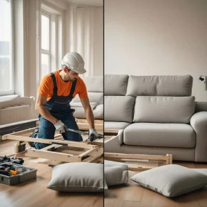 Assembling Sofa