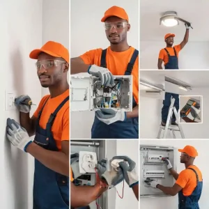 Installing new power socket